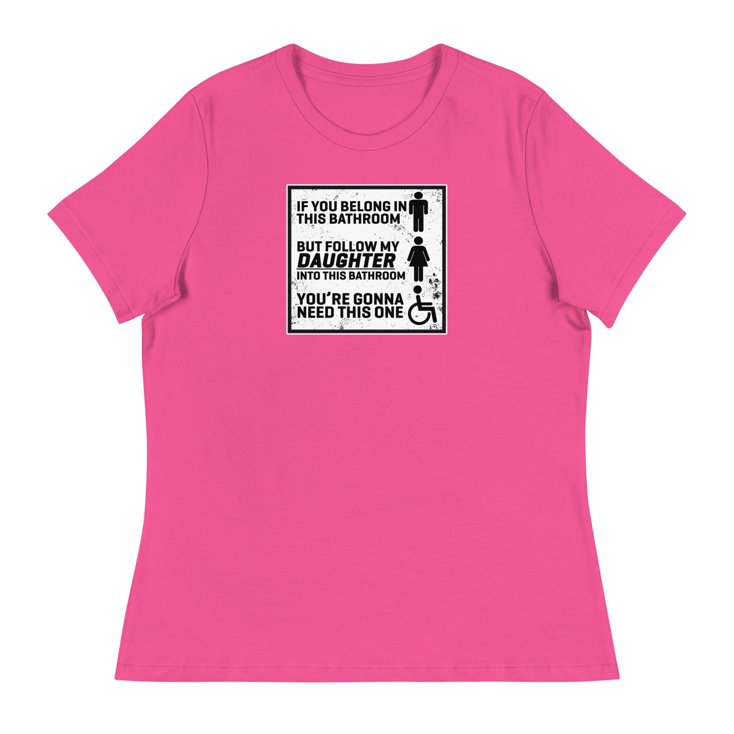 BATHROOMS Women's Relaxed T-Shirt