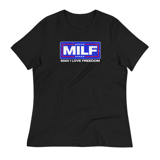 MILF Women's Relaxed T-Shirt