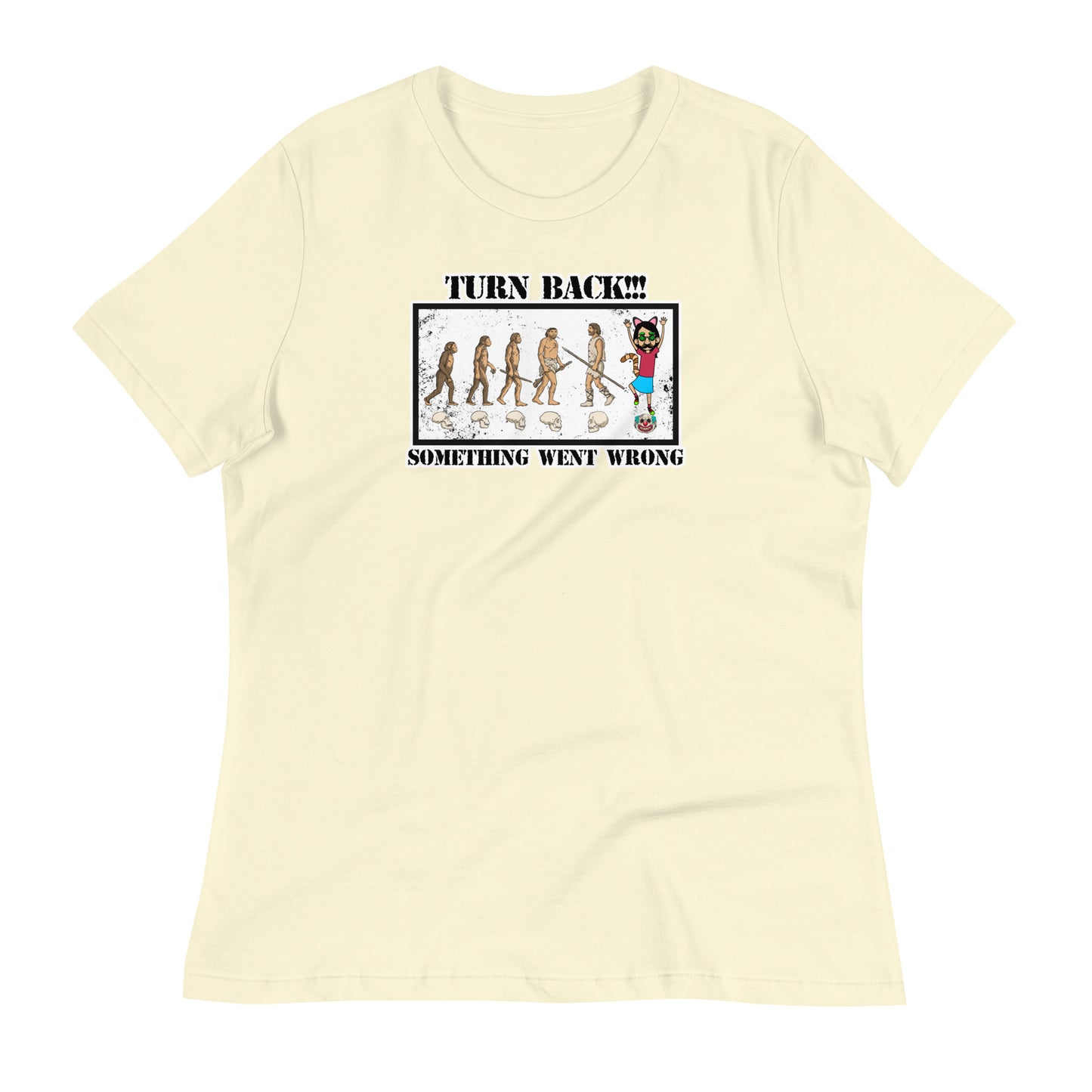 TURN BACK Women's Relaxed T-Shirt