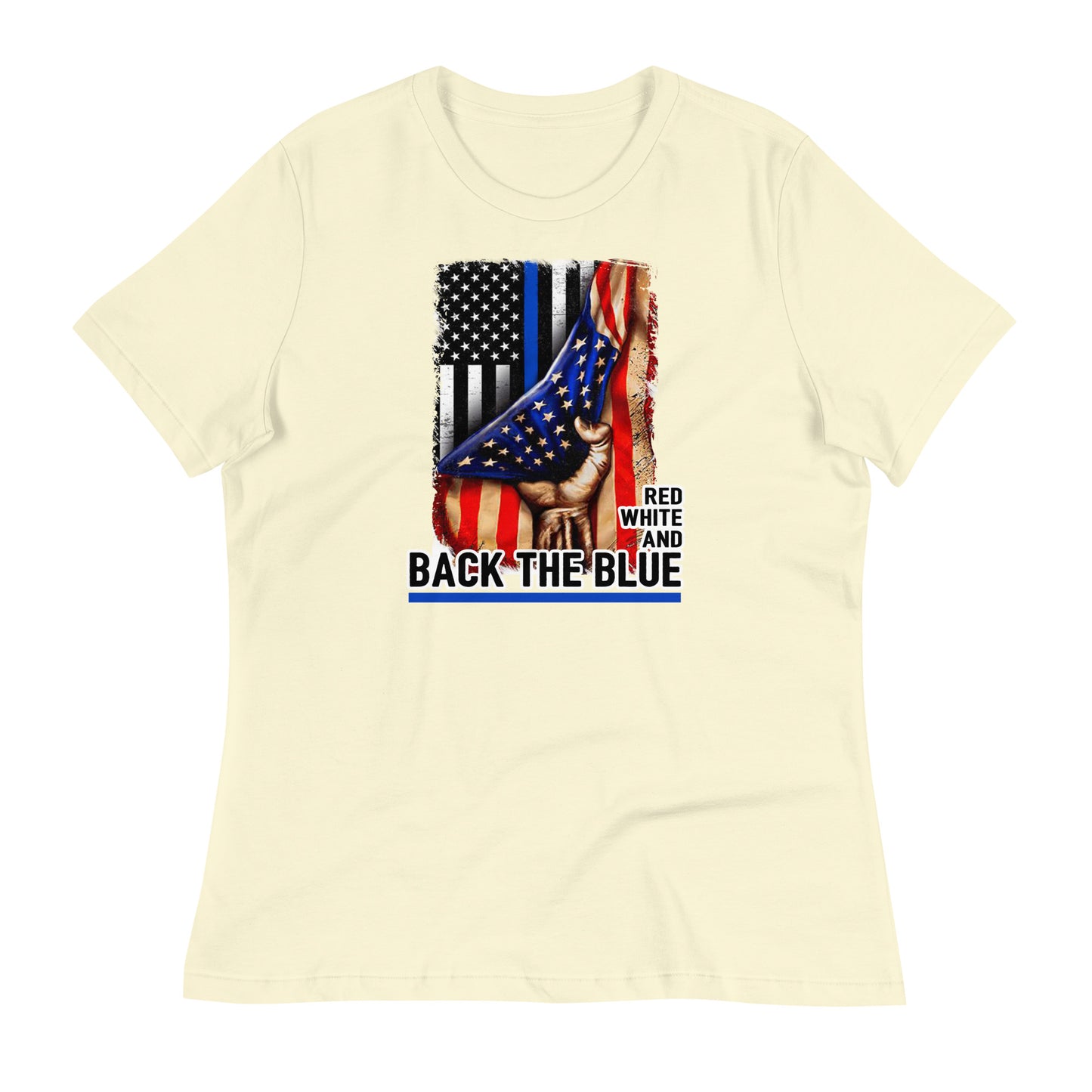 Red White and Back The Blue Women's Relaxed T-Shirt