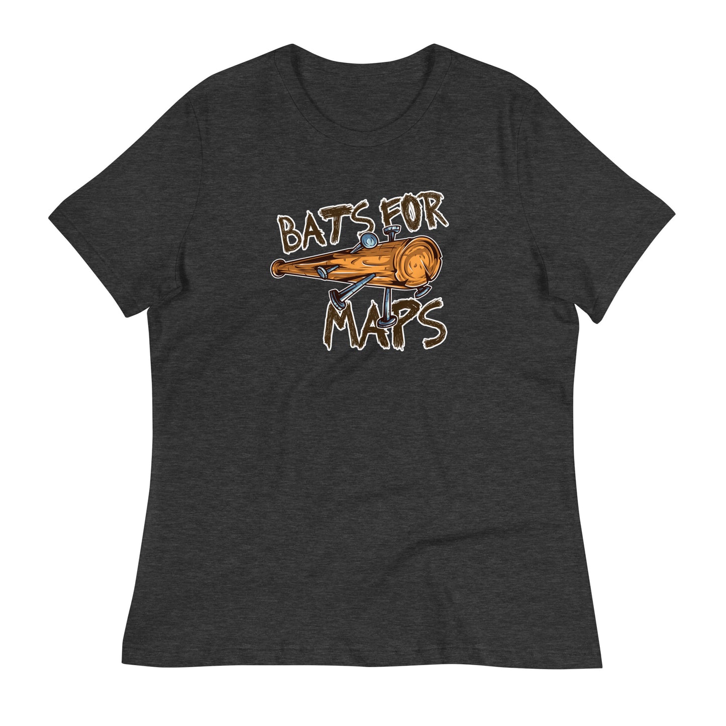 Bats for Maps Women's Relaxed T-Shirt