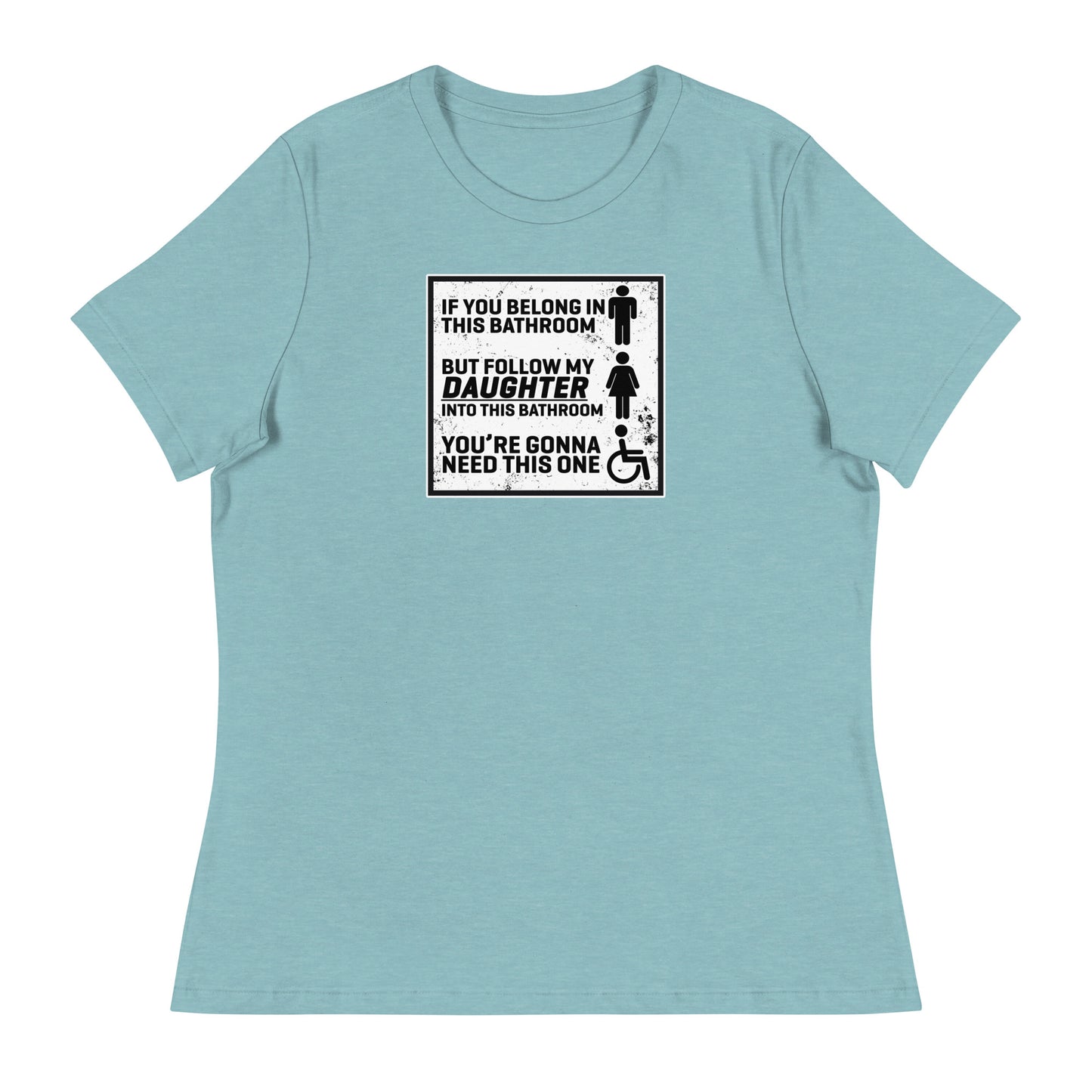 BATHROOMS Women's Relaxed T-Shirt