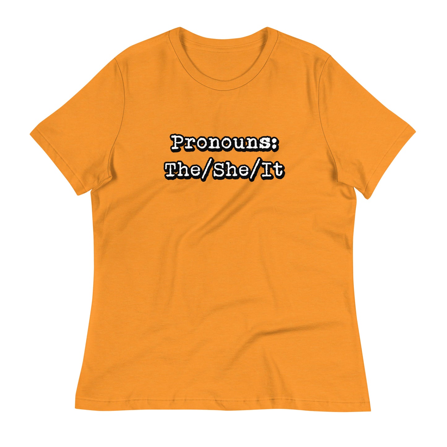 Pronouns The/She/It Women's Relaxed T-Shirt