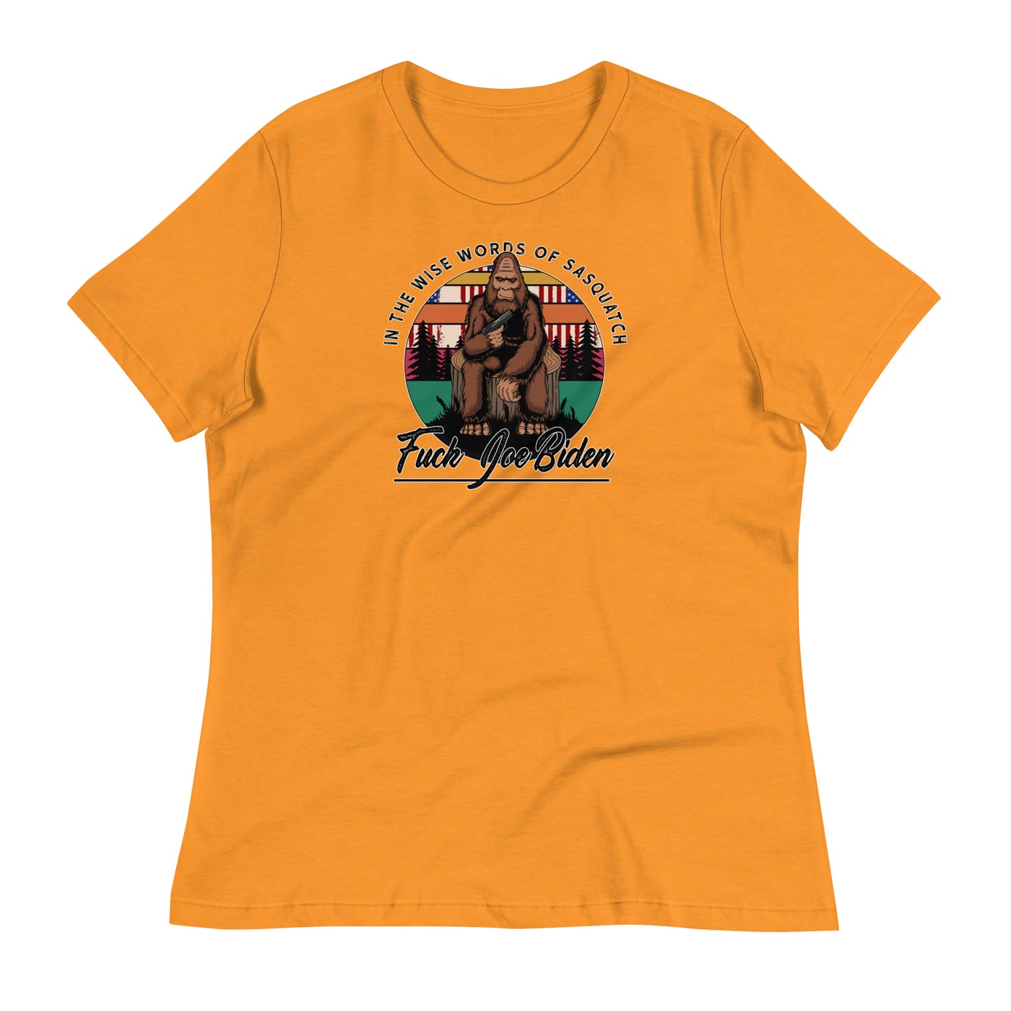 Wise Words of Sasquatch Women's Relaxed T-Shirt