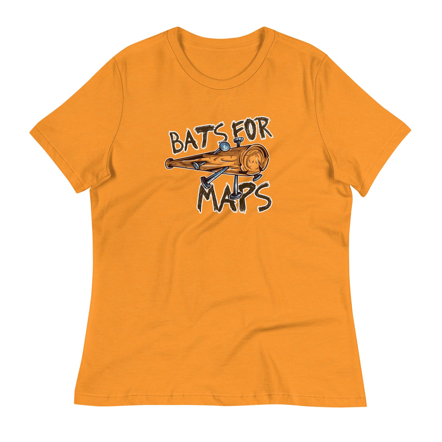 Bats for Maps Women's Relaxed T-Shirt