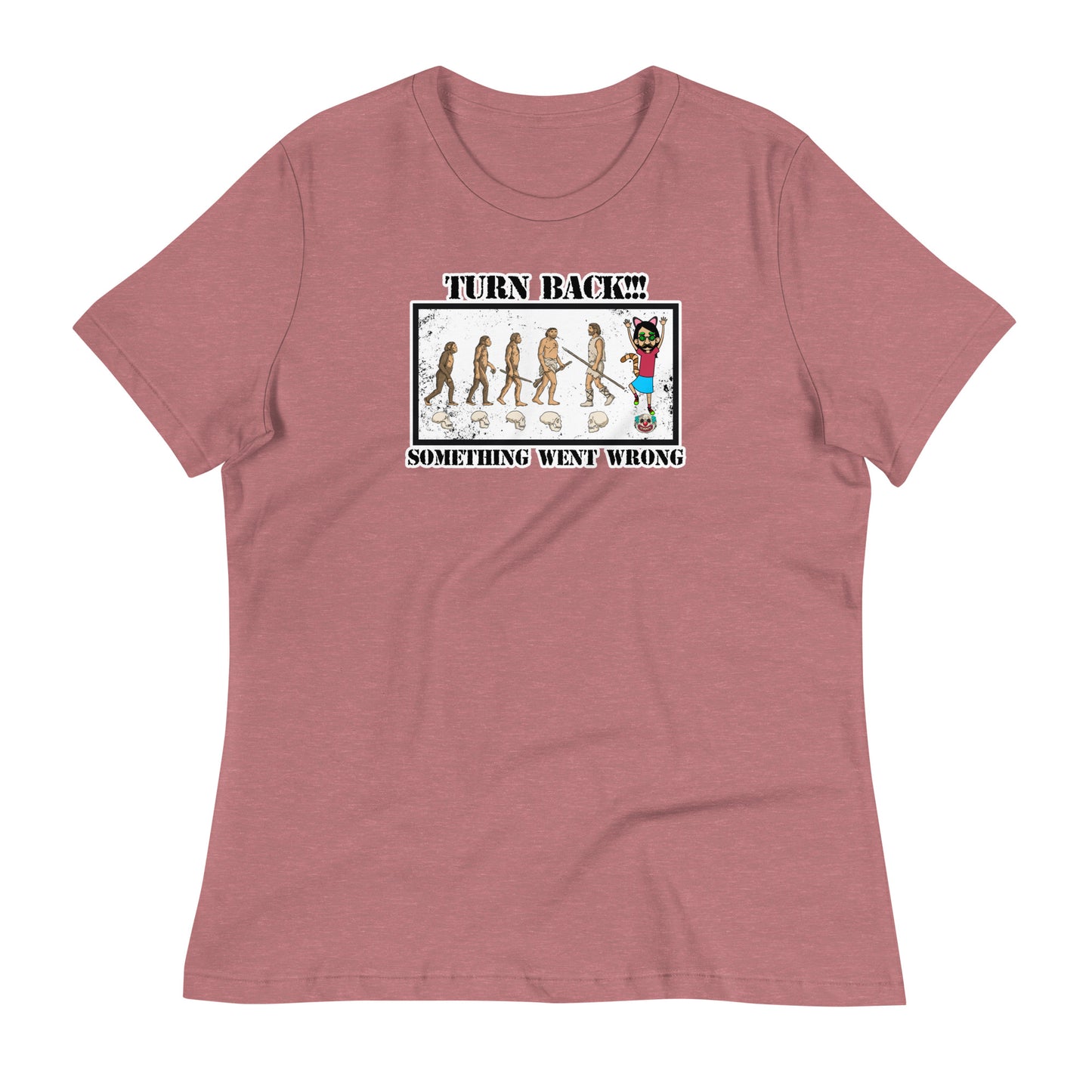 TURN BACK Women's Relaxed T-Shirt