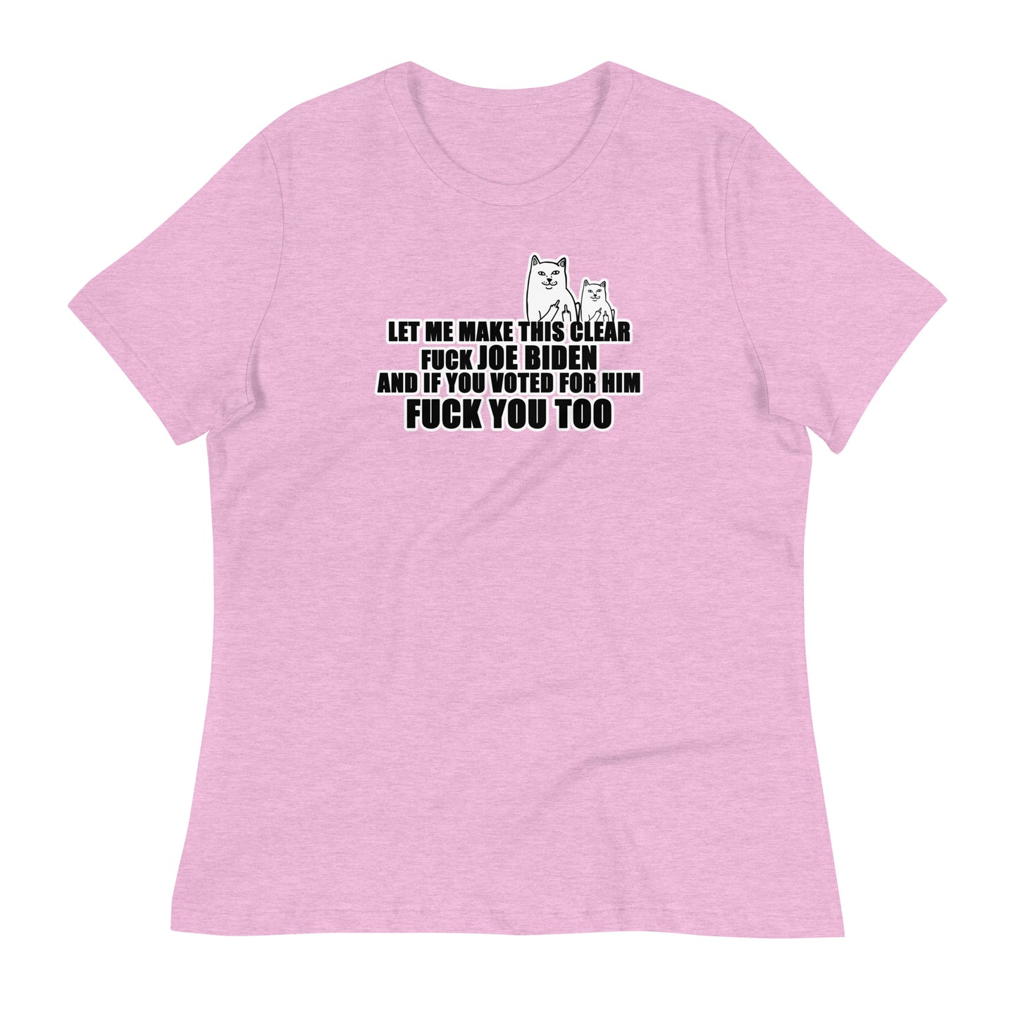 Let Me Make This Clear Women's Relaxed T-Shirt