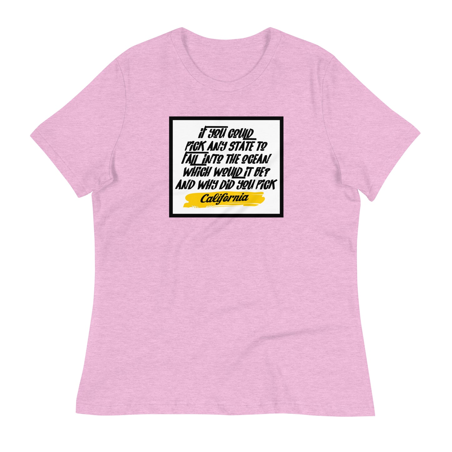 If You Could Pick Any State Women's Relaxed T-Shirt