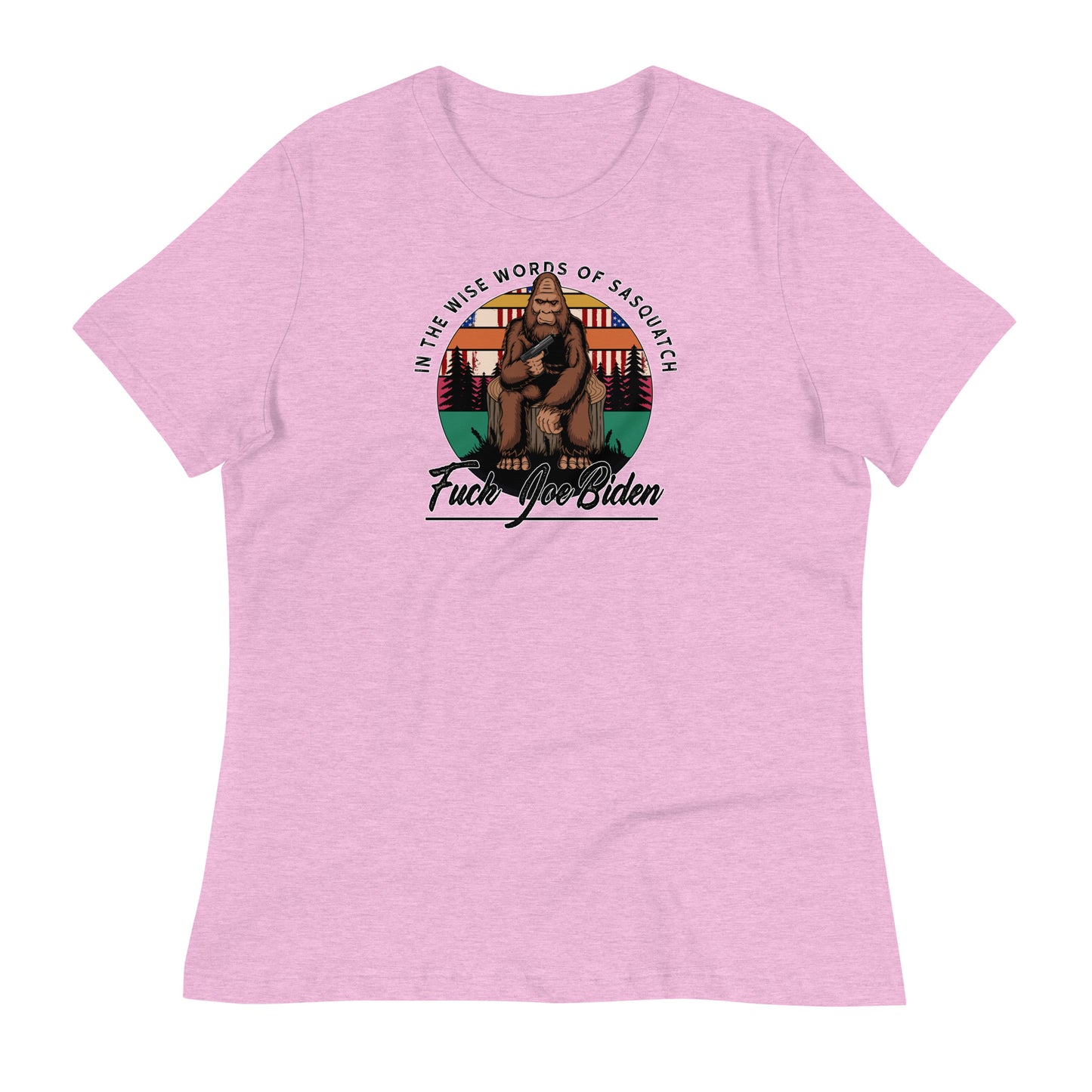 Wise Words of Sasquatch Women's Relaxed T-Shirt