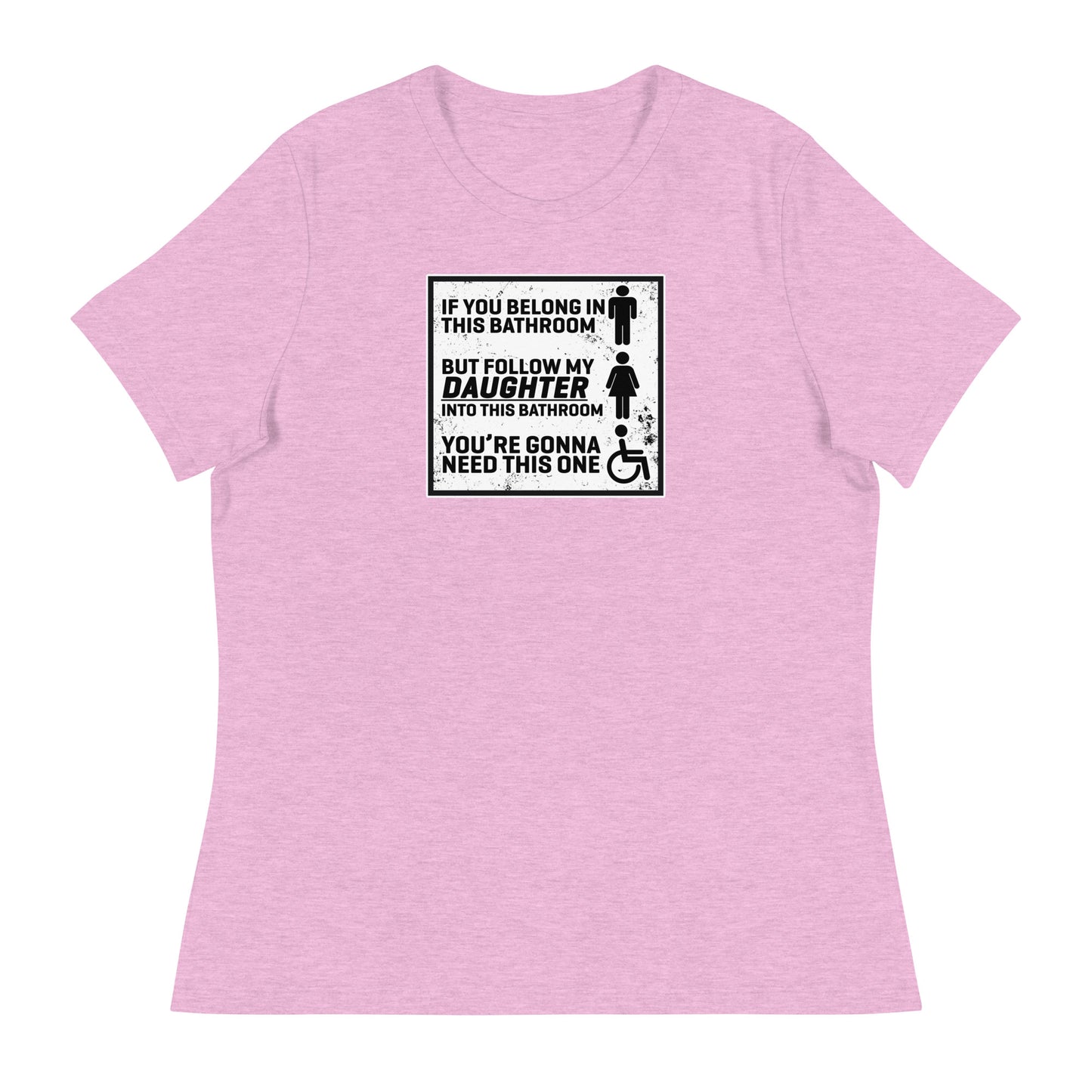 BATHROOMS Women's Relaxed T-Shirt