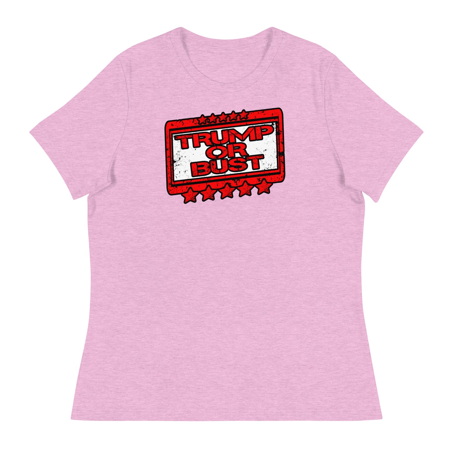 Trump or Bust Women's Relaxed T-Shirt