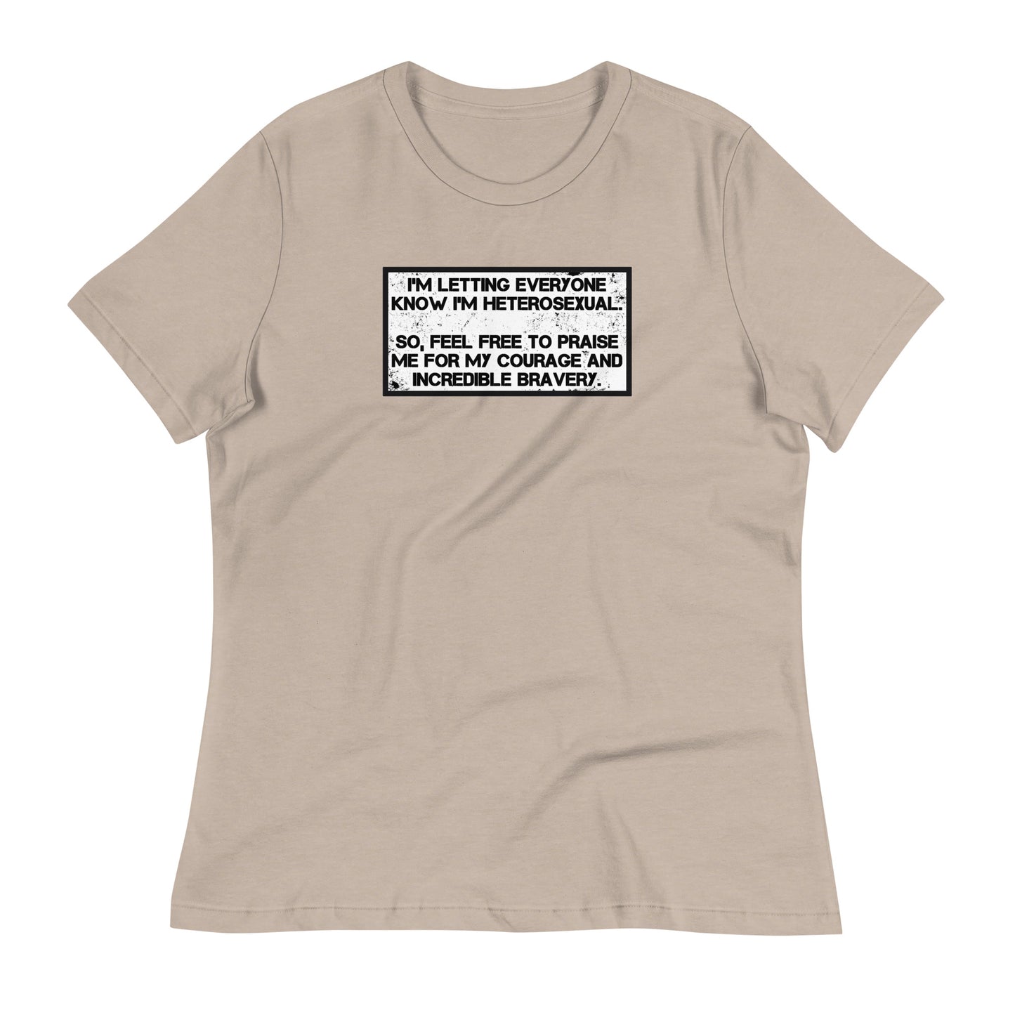 HETEROSEXUAL Women's Relaxed T-Shirt