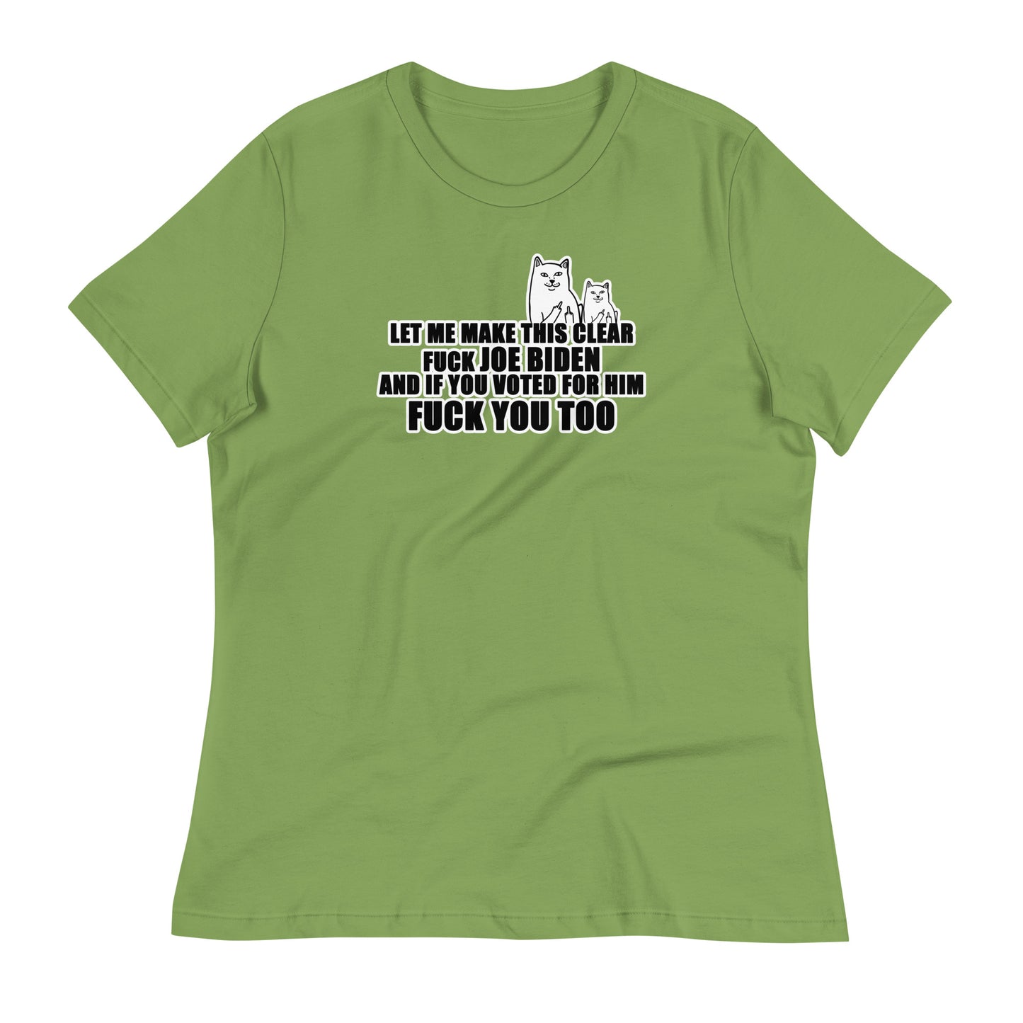 Let Me Make This Clear Women's Relaxed T-Shirt