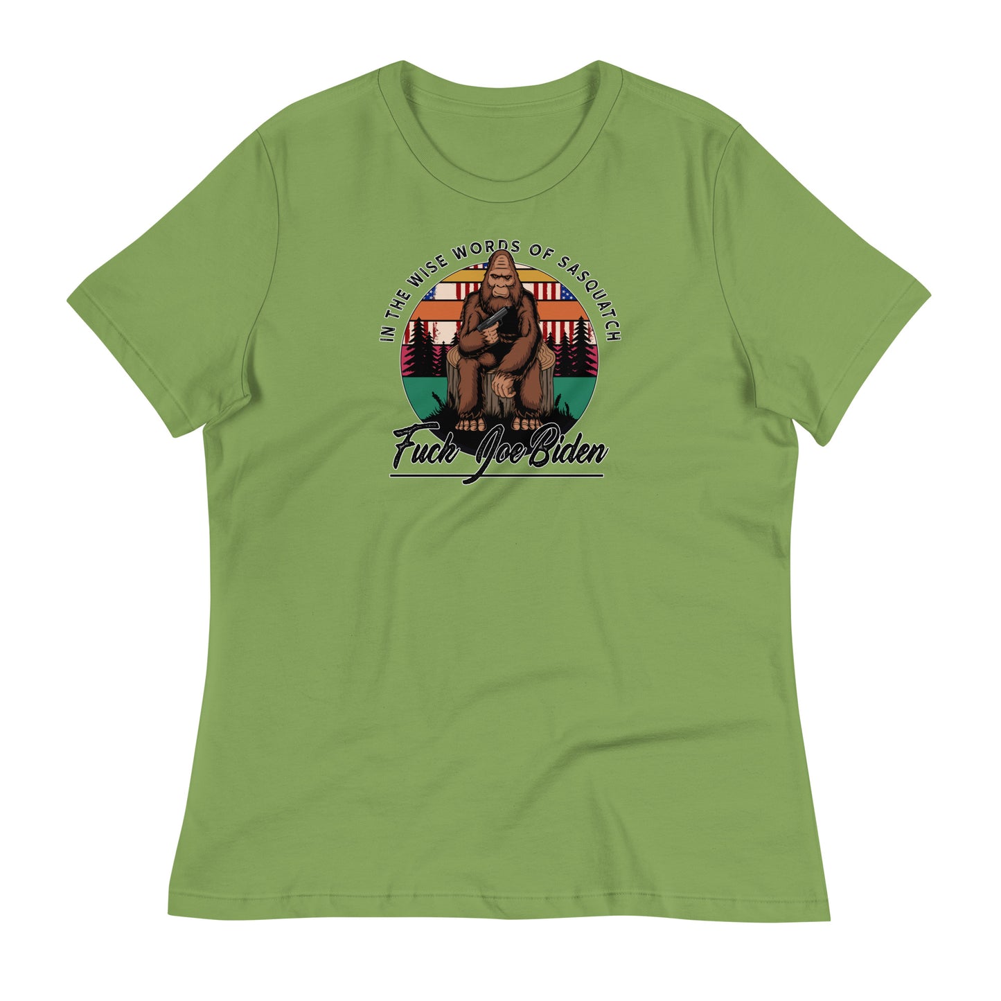 Wise Words of Sasquatch Women's Relaxed T-Shirt