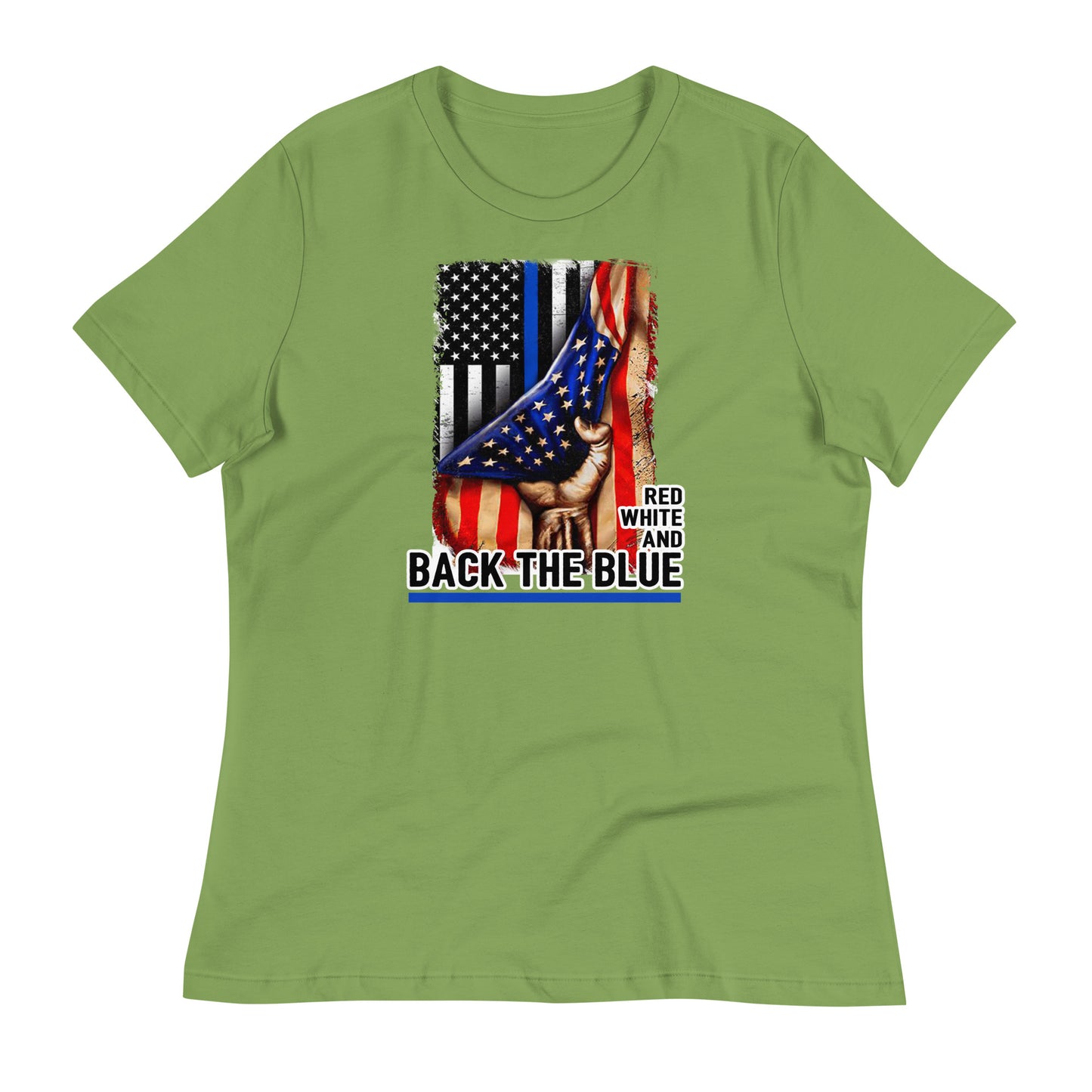 Red White and Back The Blue Women's Relaxed T-Shirt