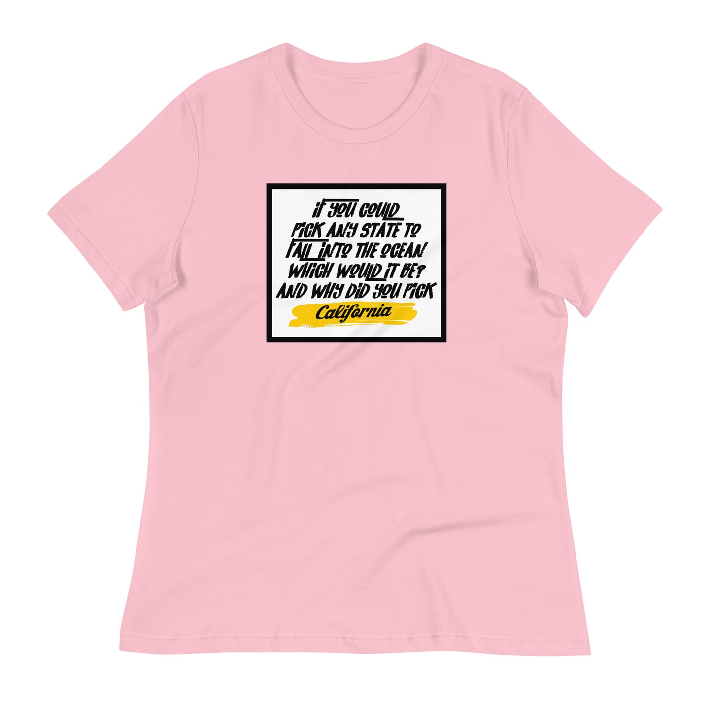 If You Could Pick Any State Women's Relaxed T-Shirt