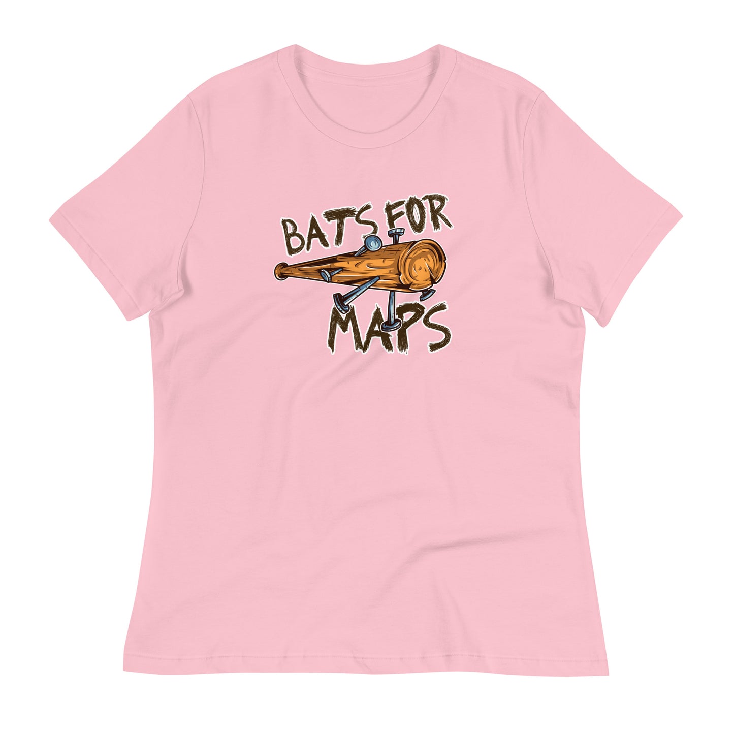 Bats for Maps Women's Relaxed T-Shirt