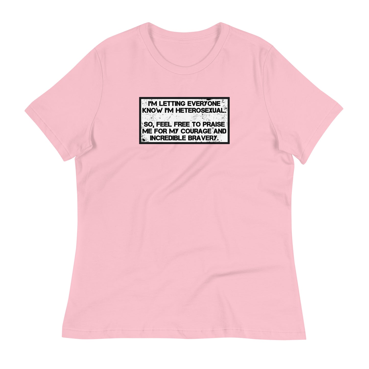 HETEROSEXUAL Women's Relaxed T-Shirt