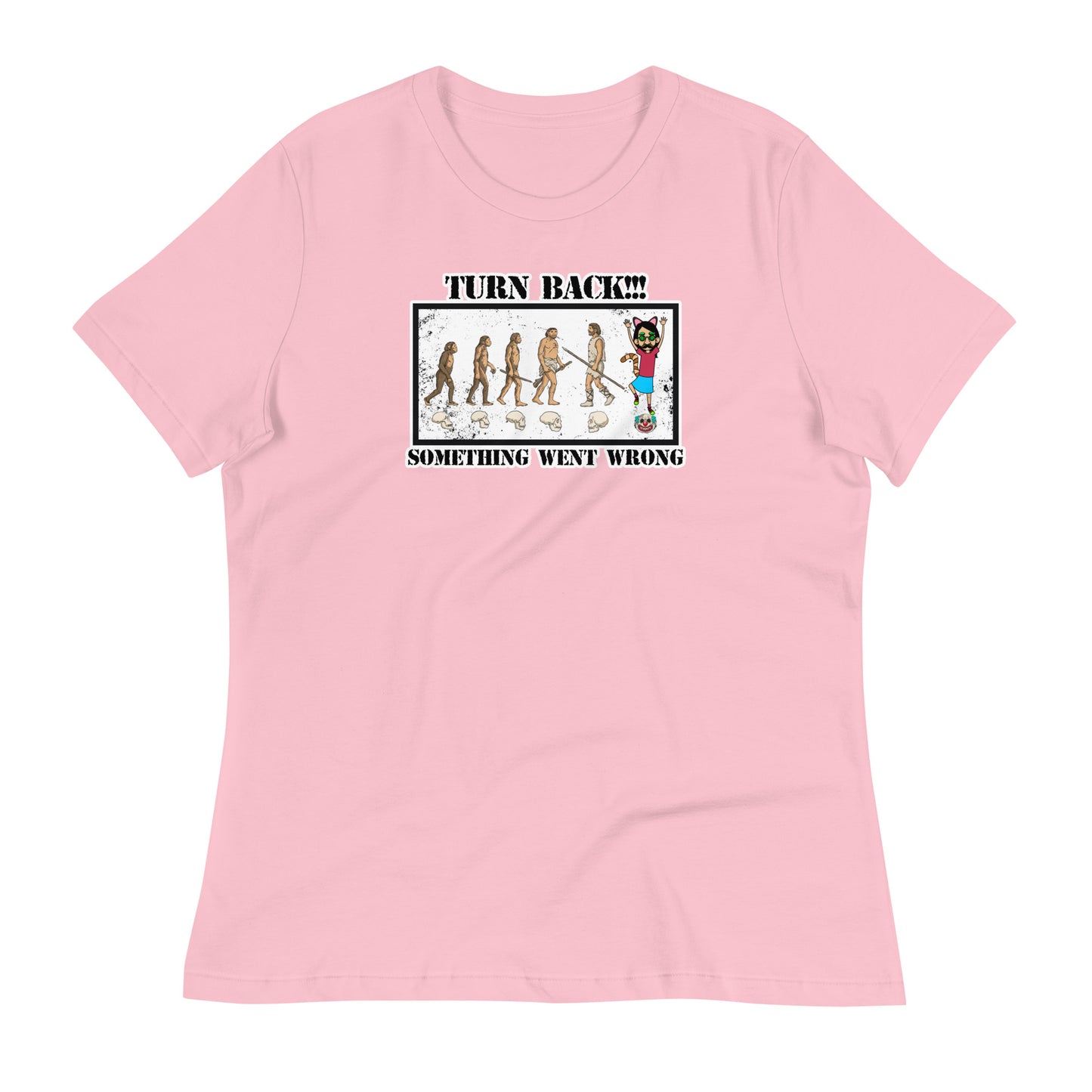 TURN BACK Women's Relaxed T-Shirt