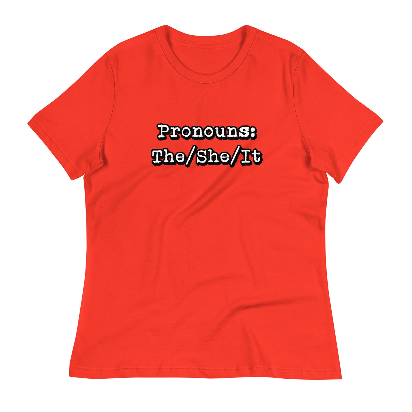 Pronouns The/She/It Women's Relaxed T-Shirt