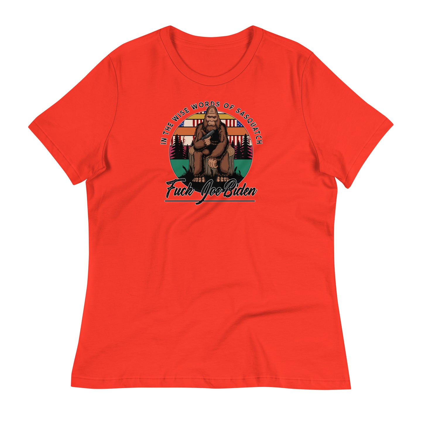 Wise Words of Sasquatch Women's Relaxed T-Shirt