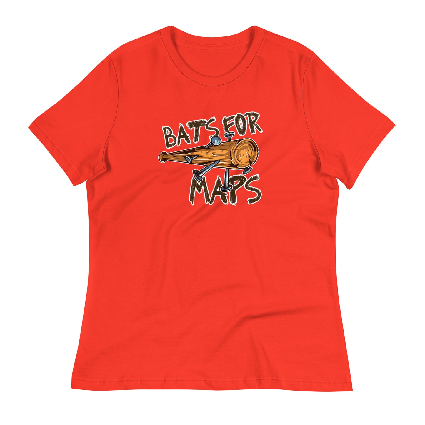 Bats for Maps Women's Relaxed T-Shirt