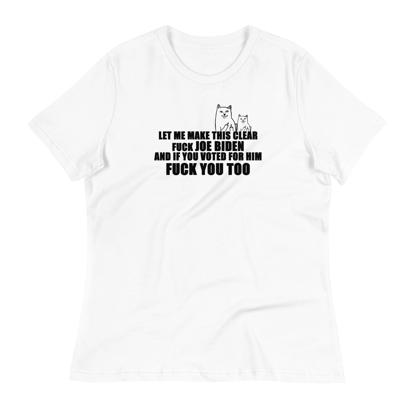 Let Me Make This Clear Women's Relaxed T-Shirt