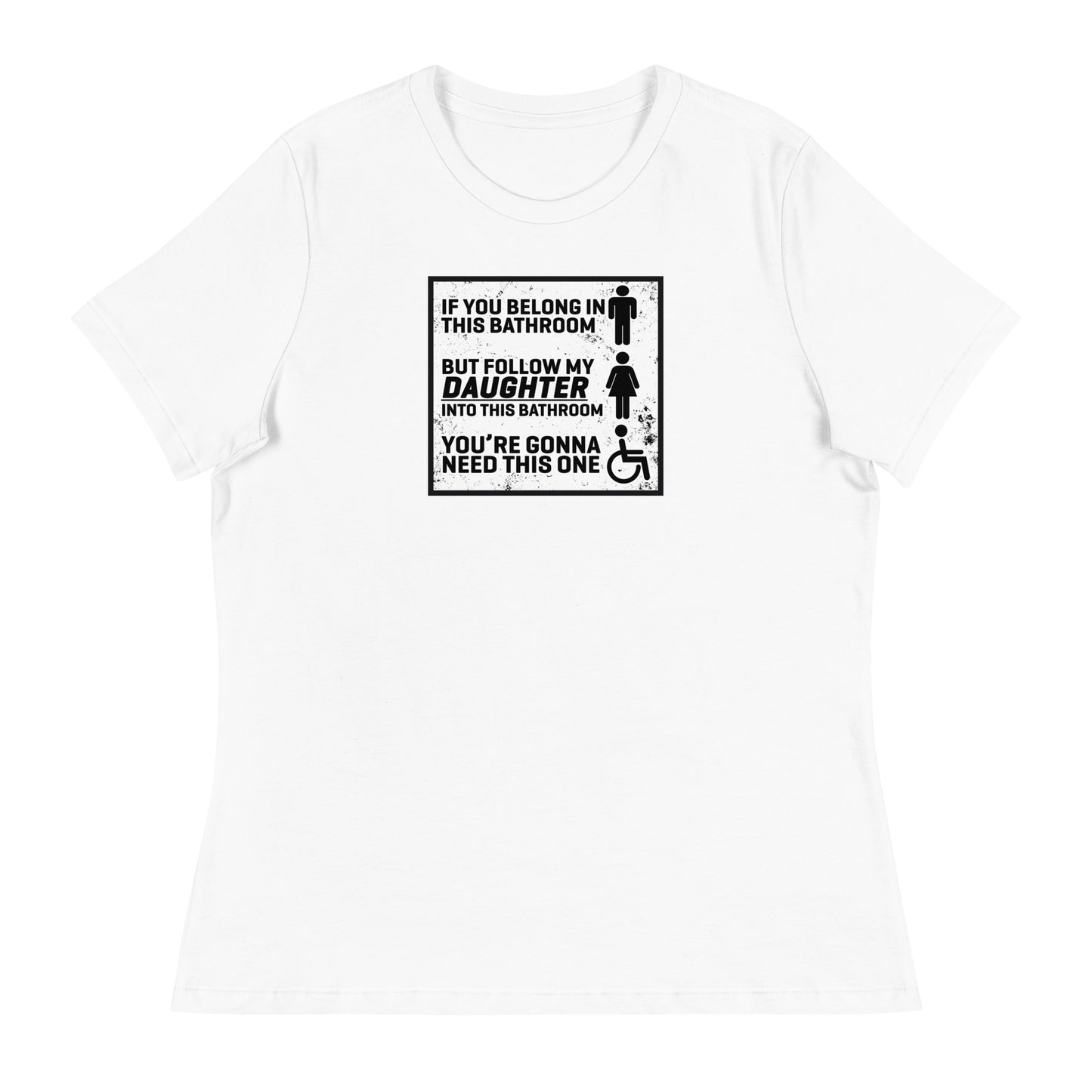 BATHROOMS Women's Relaxed T-Shirt