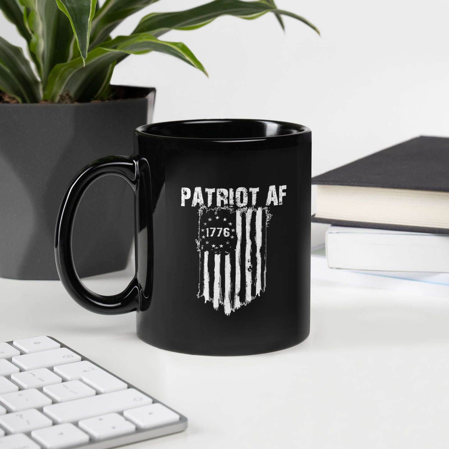 Patriot AF Black Glossy Mug