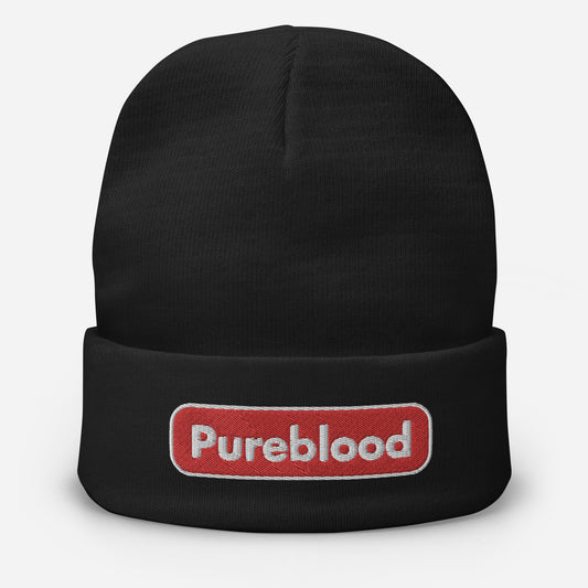 Pureblood Embroidered Beanie