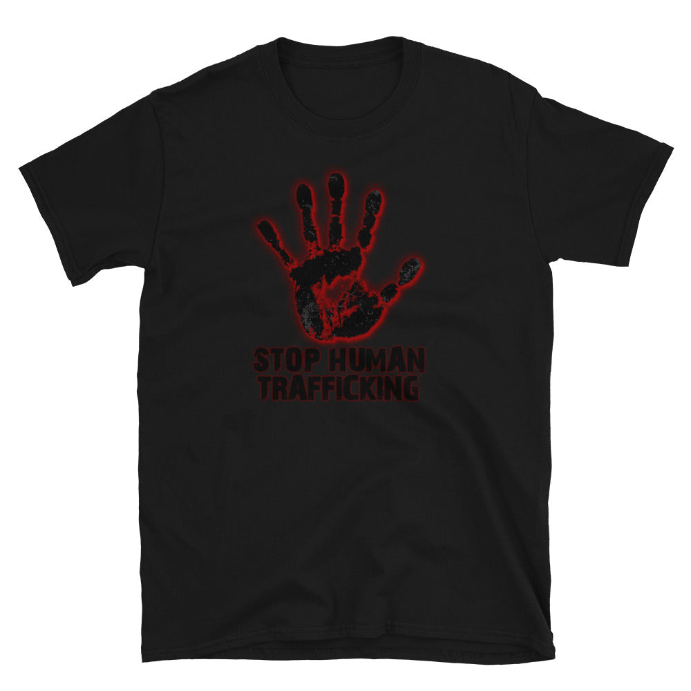 Stop Short-Sleeve Unisex T-Shirt