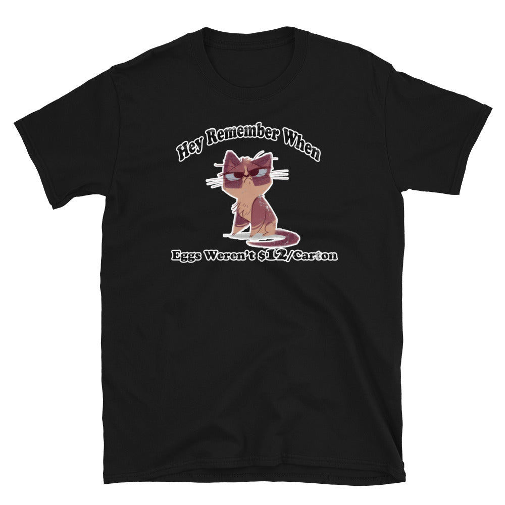 Hey Remember When Short-Sleeve Unisex T-Shirt