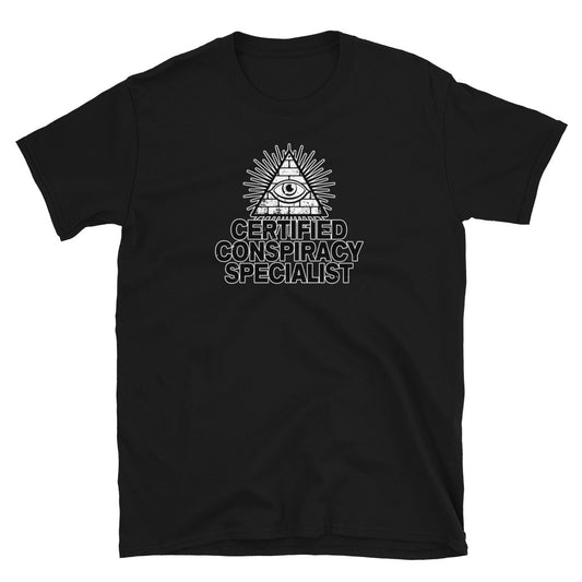 Certified Conspiracy Specialist Short-Sleeve Unisex T-Shirt