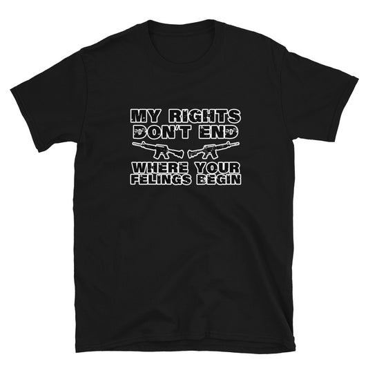 My Rights Don't End Short-Sleeve Unisex T-Shirt