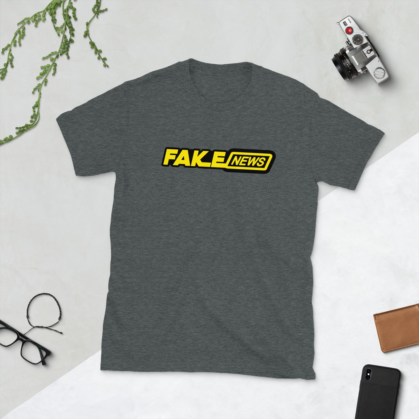 Fake News Short-Sleeve Unisex T-Shirt