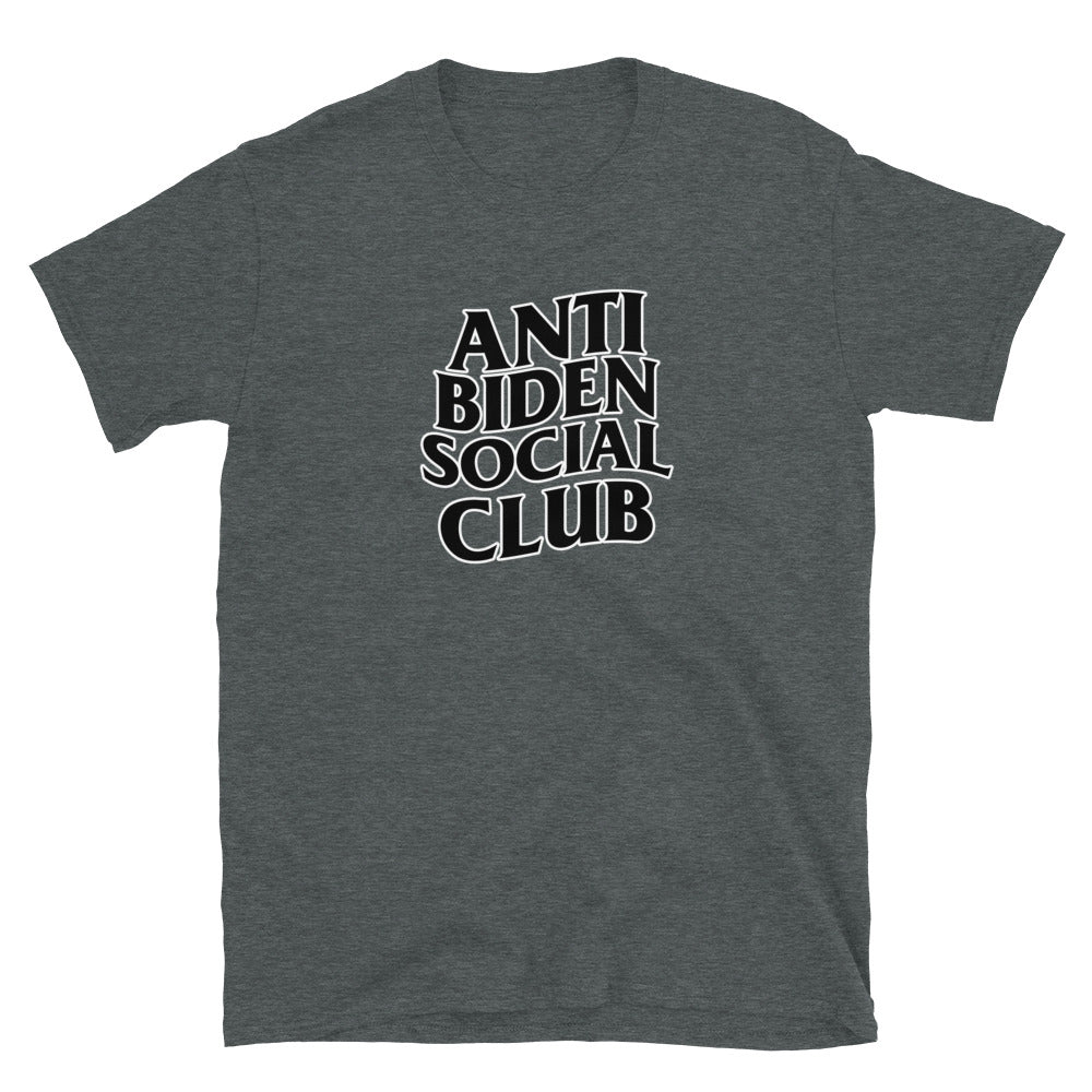 Anti Biden Social Club Short-Sleeve Unisex T-Shirt