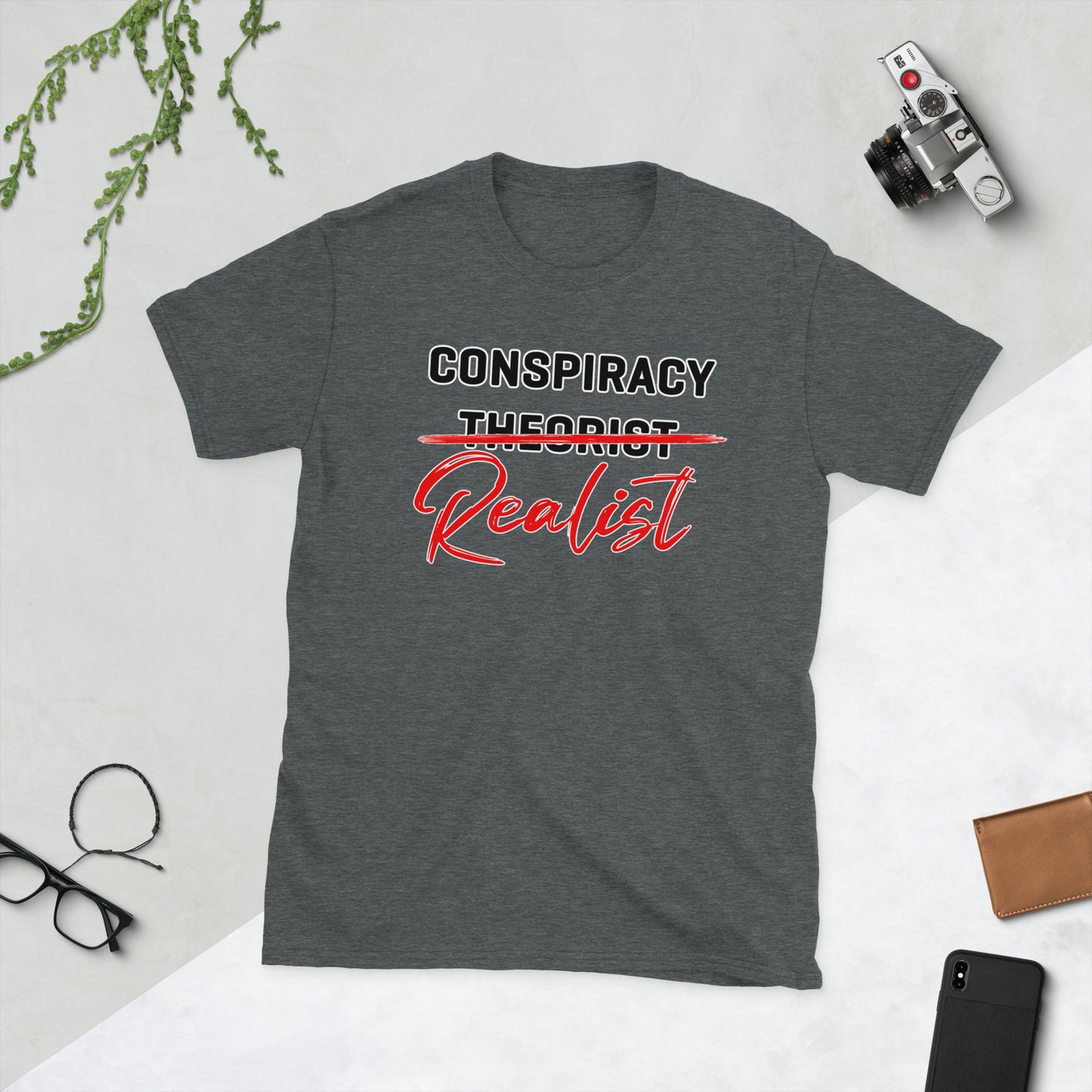 Conspiracy Realist Short-Sleeve Unisex T-Shirt