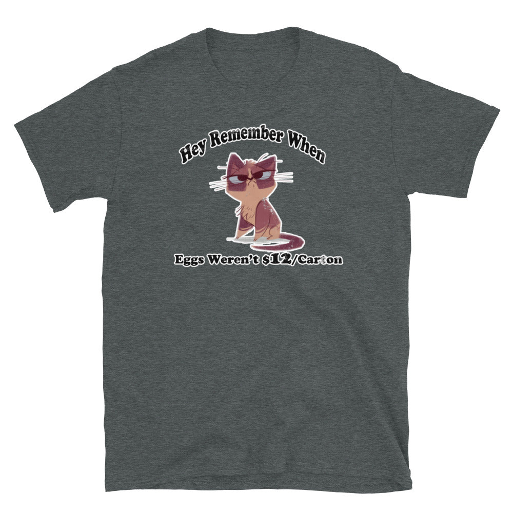 Hey Remember When Short-Sleeve Unisex T-Shirt