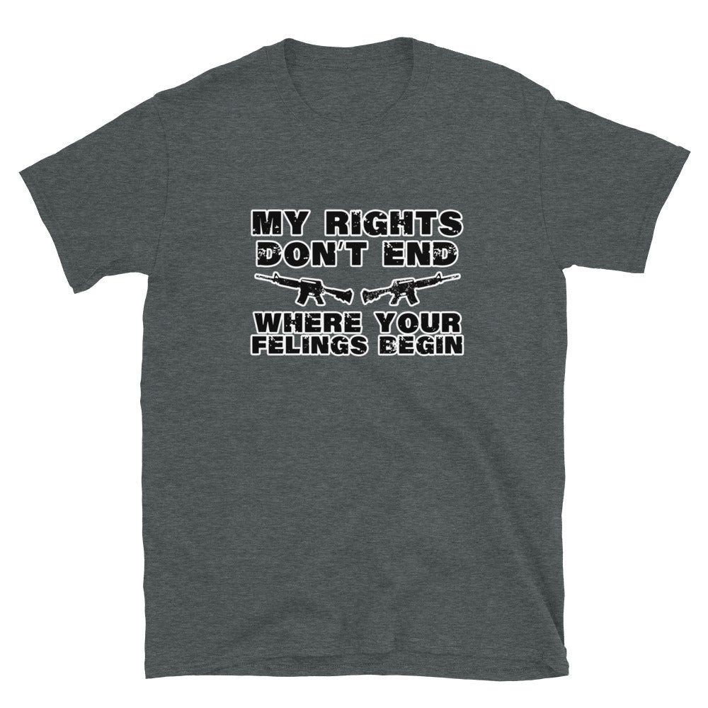 My Rights Don't End Short-Sleeve Unisex T-Shirt