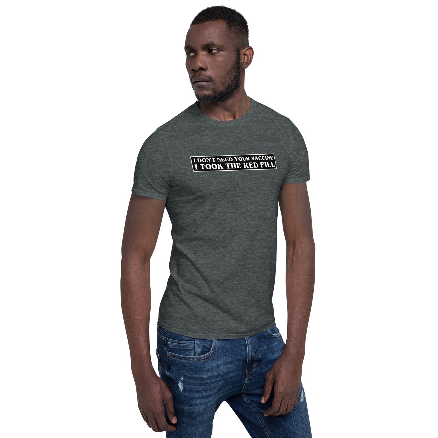 Red Pill Short-Sleeve Unisex T-Shirt