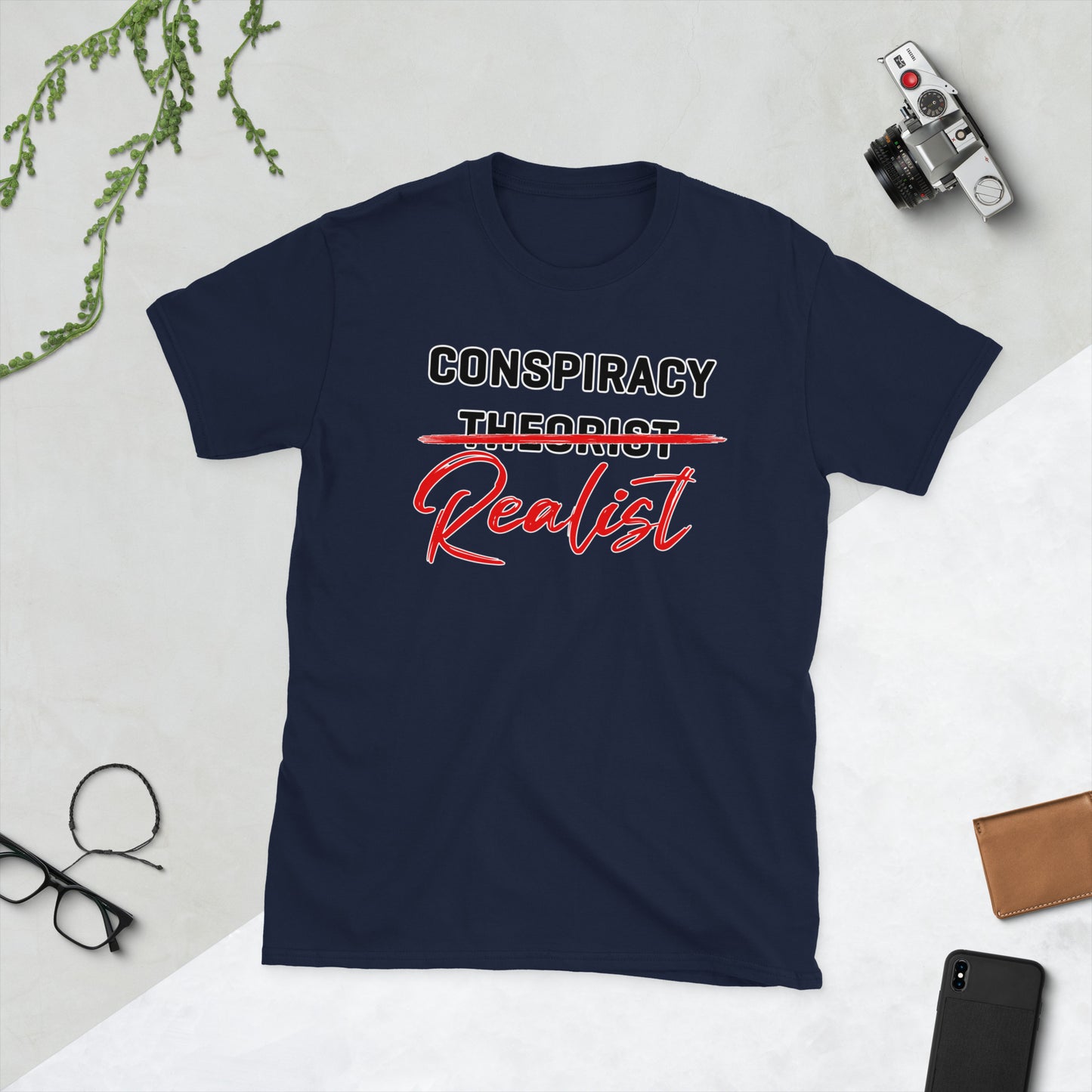 Conspiracy Realist Short-Sleeve Unisex T-Shirt