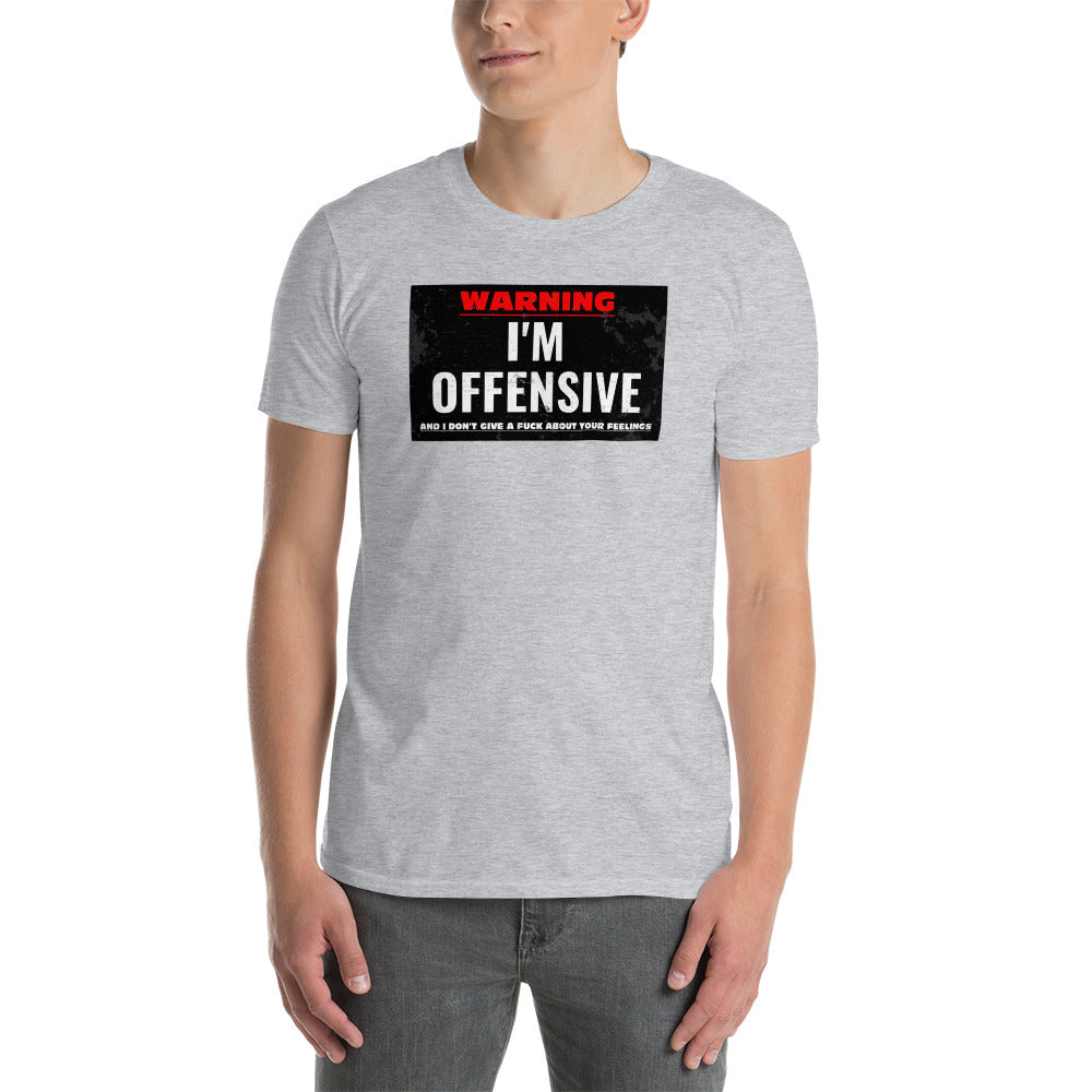 I'm Offensive Short-Sleeve Unisex T-Shirt