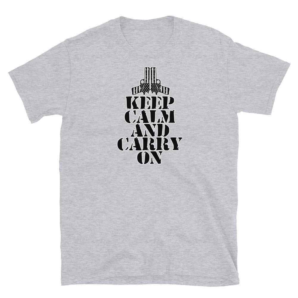 Keep Calm Short-Sleeve Unisex T-Shirt