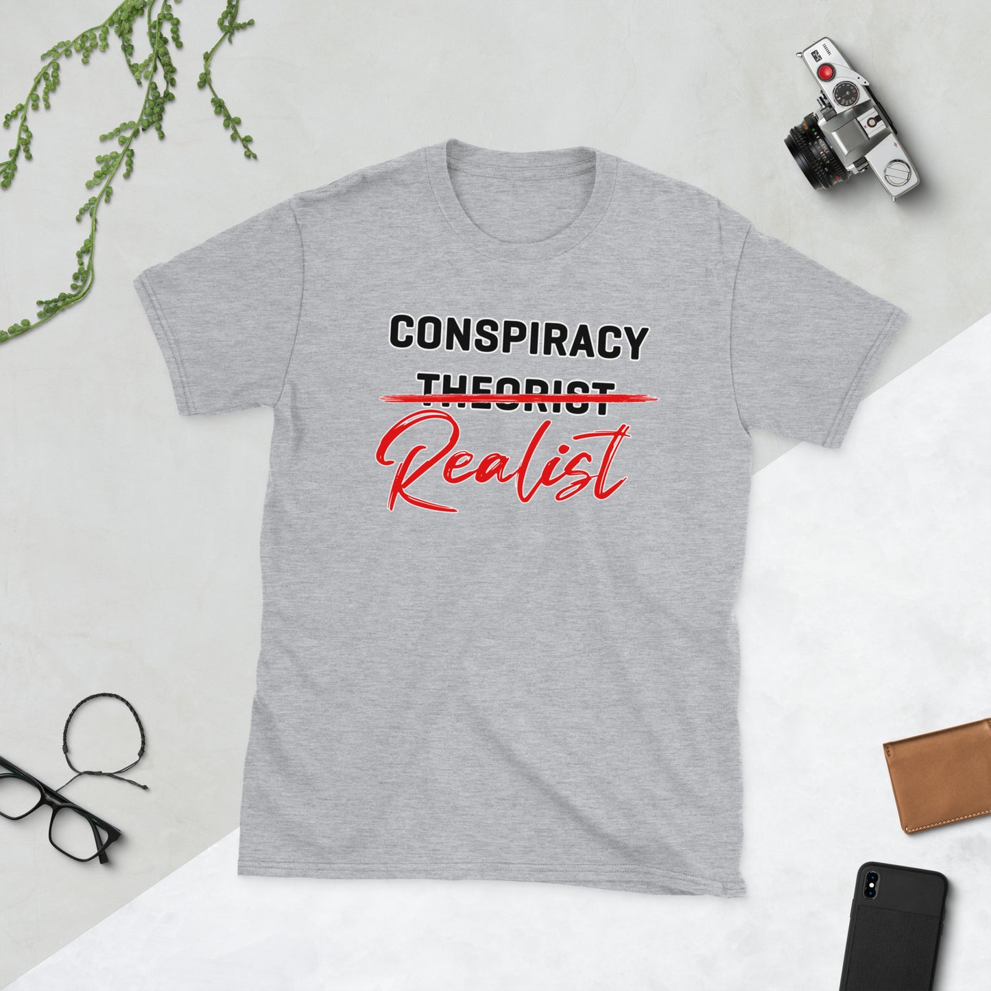 Conspiracy Realist Short-Sleeve Unisex T-Shirt