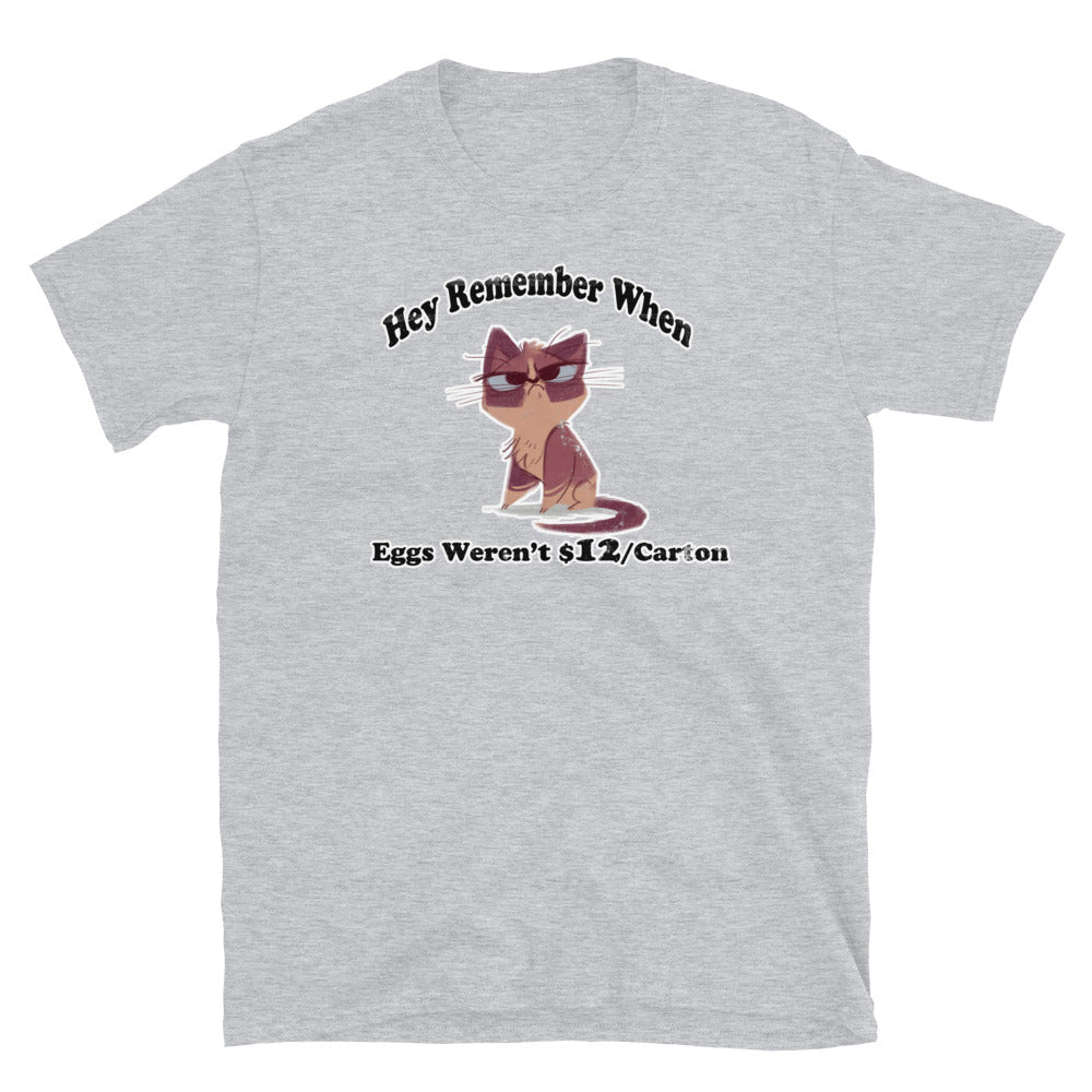 Hey Remember When Short-Sleeve Unisex T-Shirt