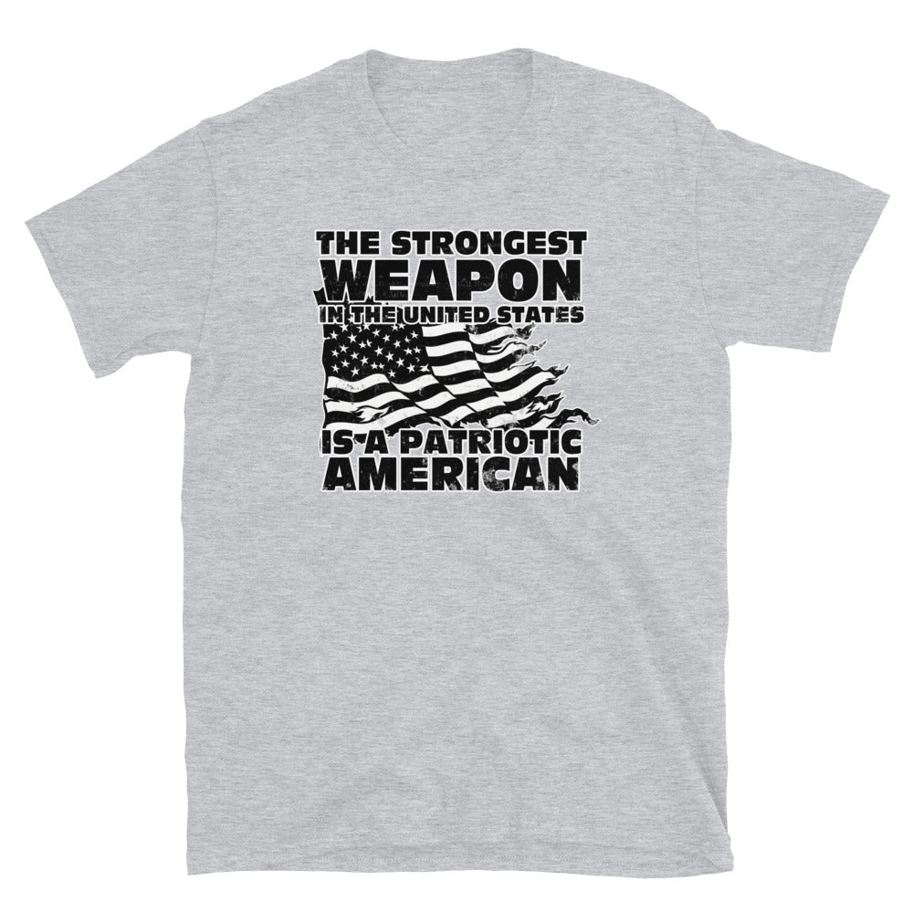 Patriotic American Short-Sleeve Unisex T-Shirt