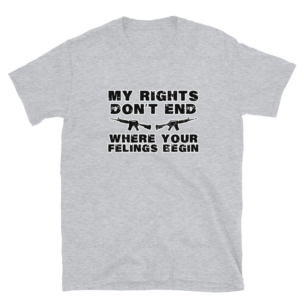 My Rights Don't End Short-Sleeve Unisex T-Shirt