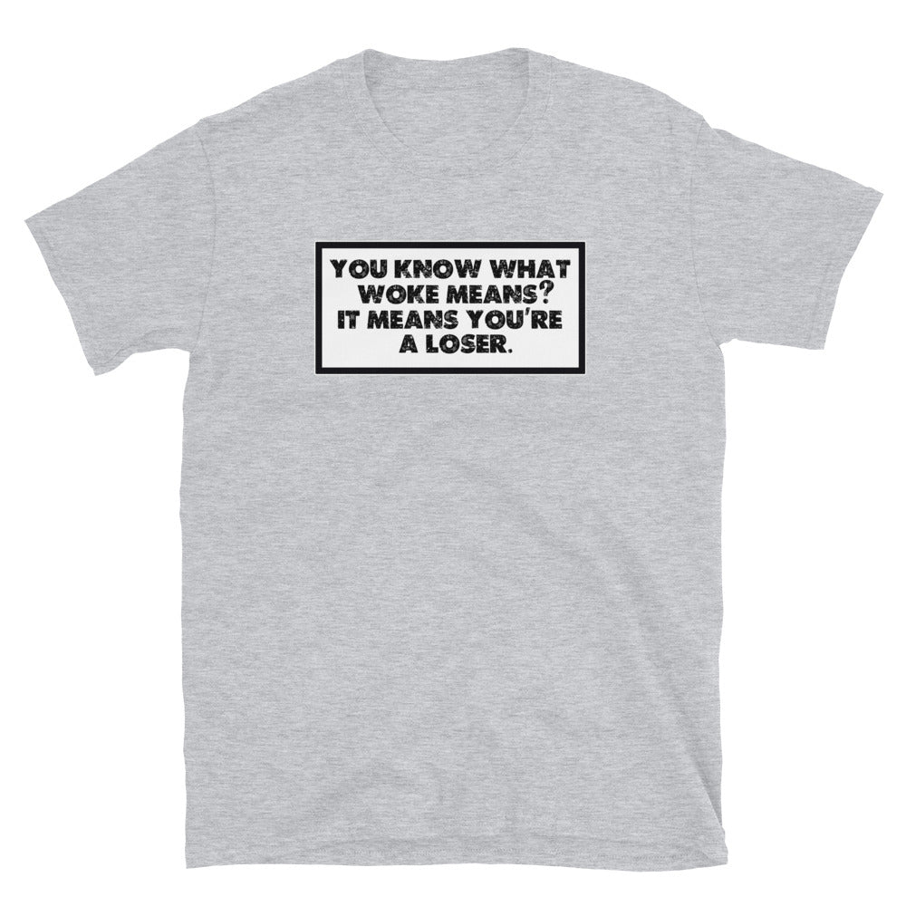 Woke (Clean) Short-Sleeve Unisex T-Shirt