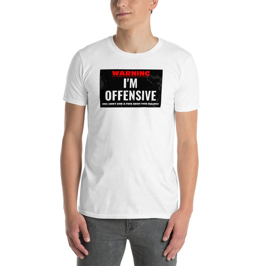 I'm Offensive Short-Sleeve Unisex T-Shirt