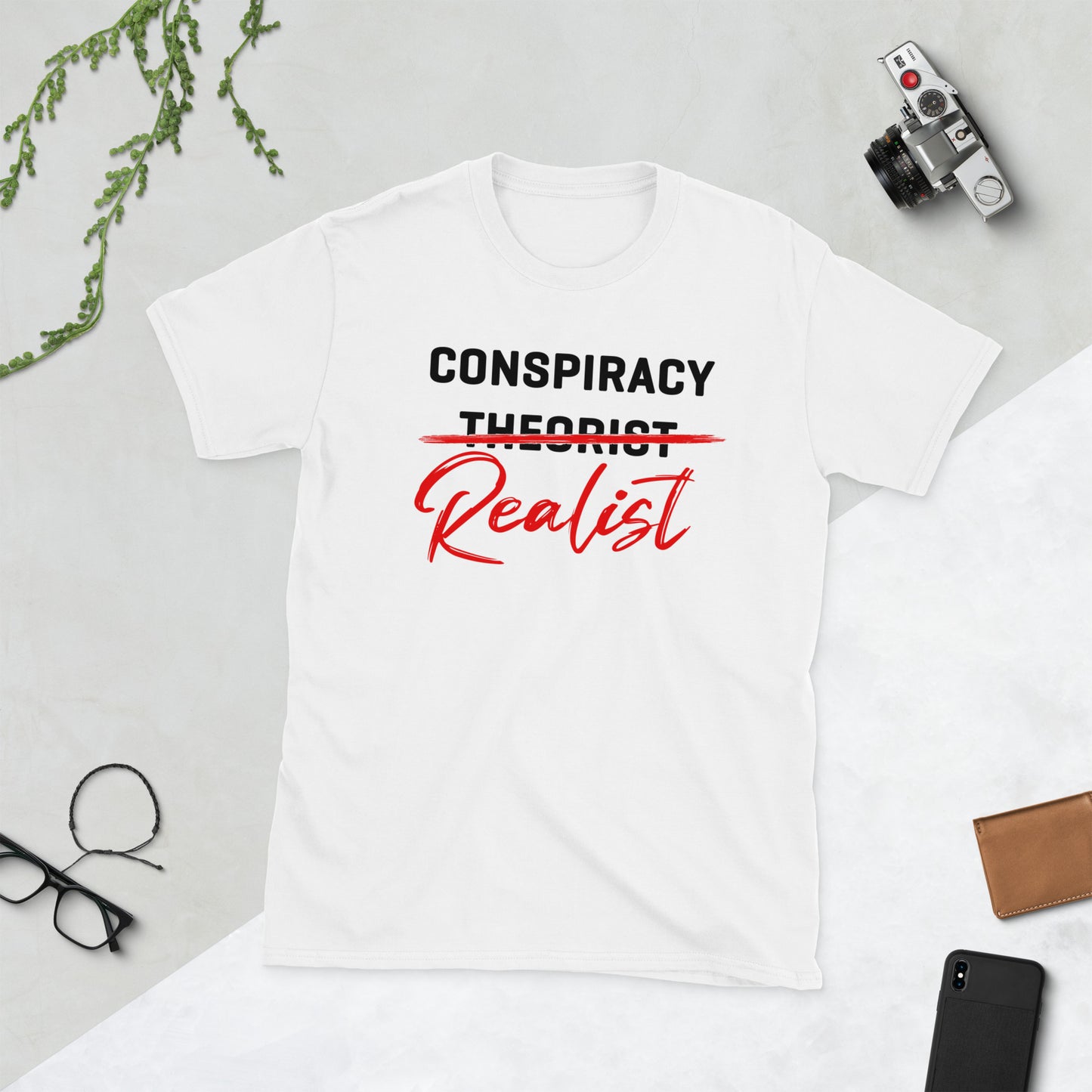 Conspiracy Realist Short-Sleeve Unisex T-Shirt